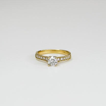 0.50ct Diamond Ring in Yellow Gold