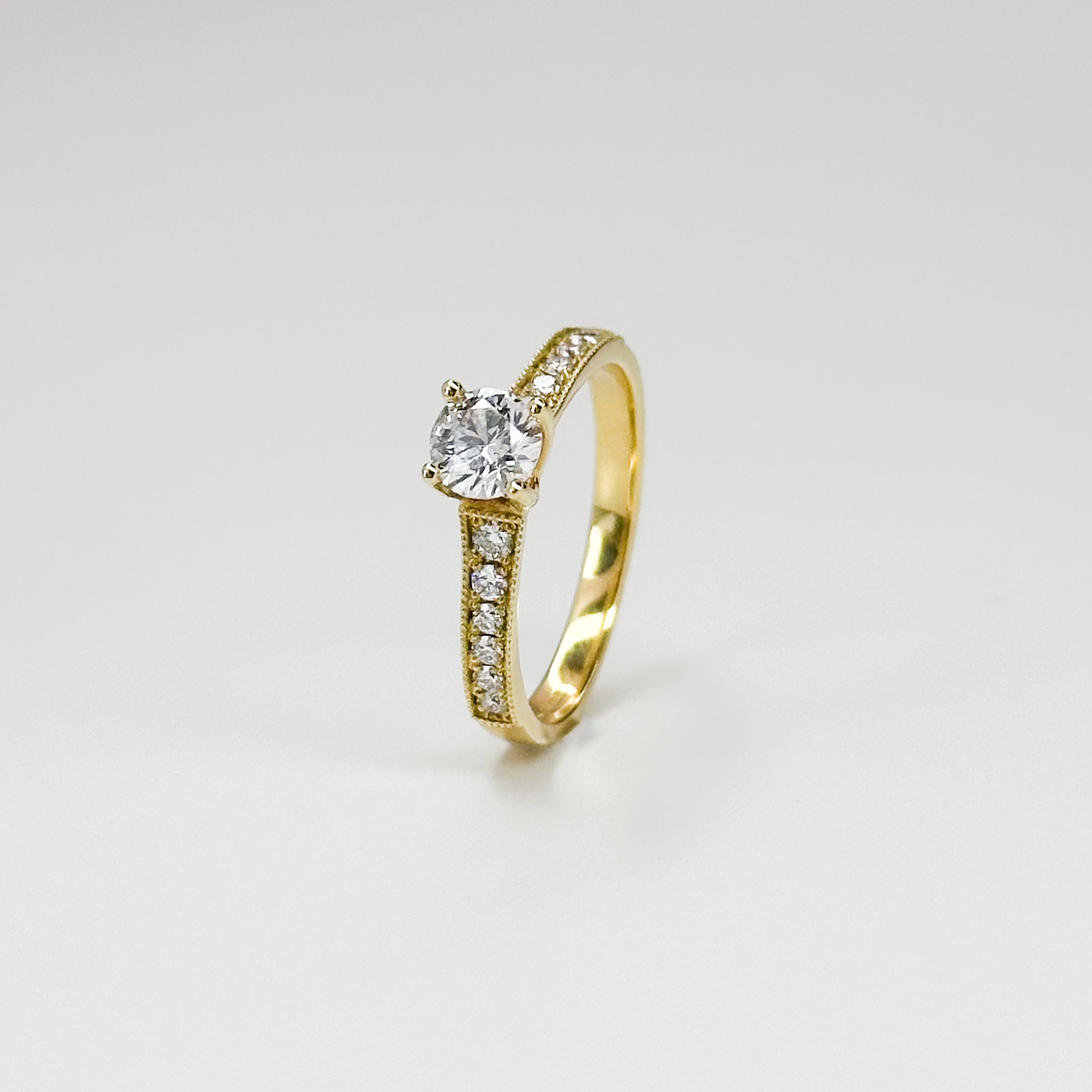 0.50ct Diamond Ring in Yellow Gold
