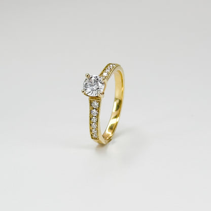 0.50ct Diamond Ring in Yellow Gold