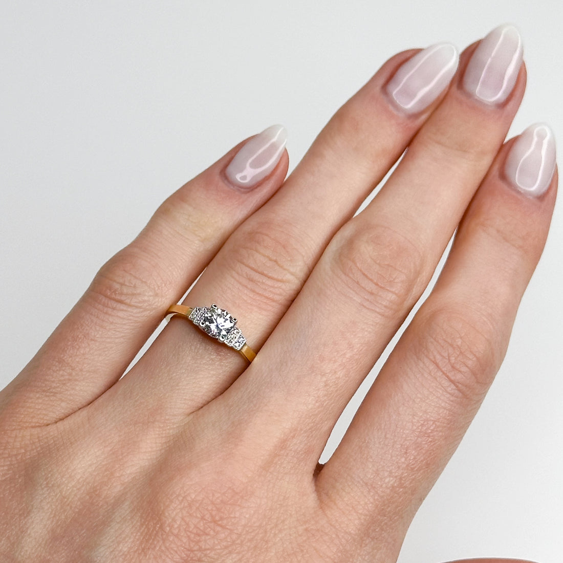 0.51ct Diamond Engagement Ring in Yellow Gold