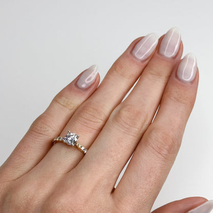 0.73ct GIA Diamond Engagement Ring