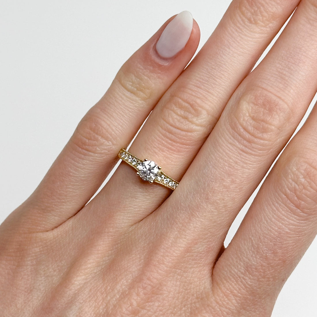 0.50ct Diamond Ring in Yellow Gold