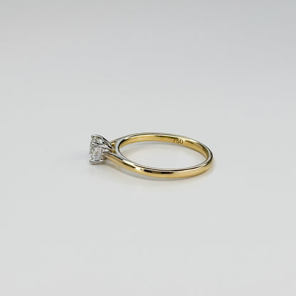 0.50ct GIA Diamond Ring in Yellow Gold