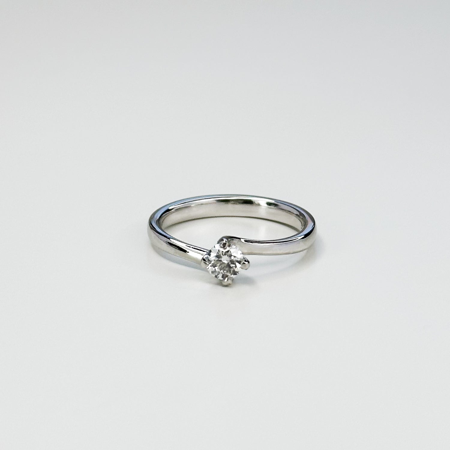 0.30ct GIA Diamond Engagement Ring in Platinum
