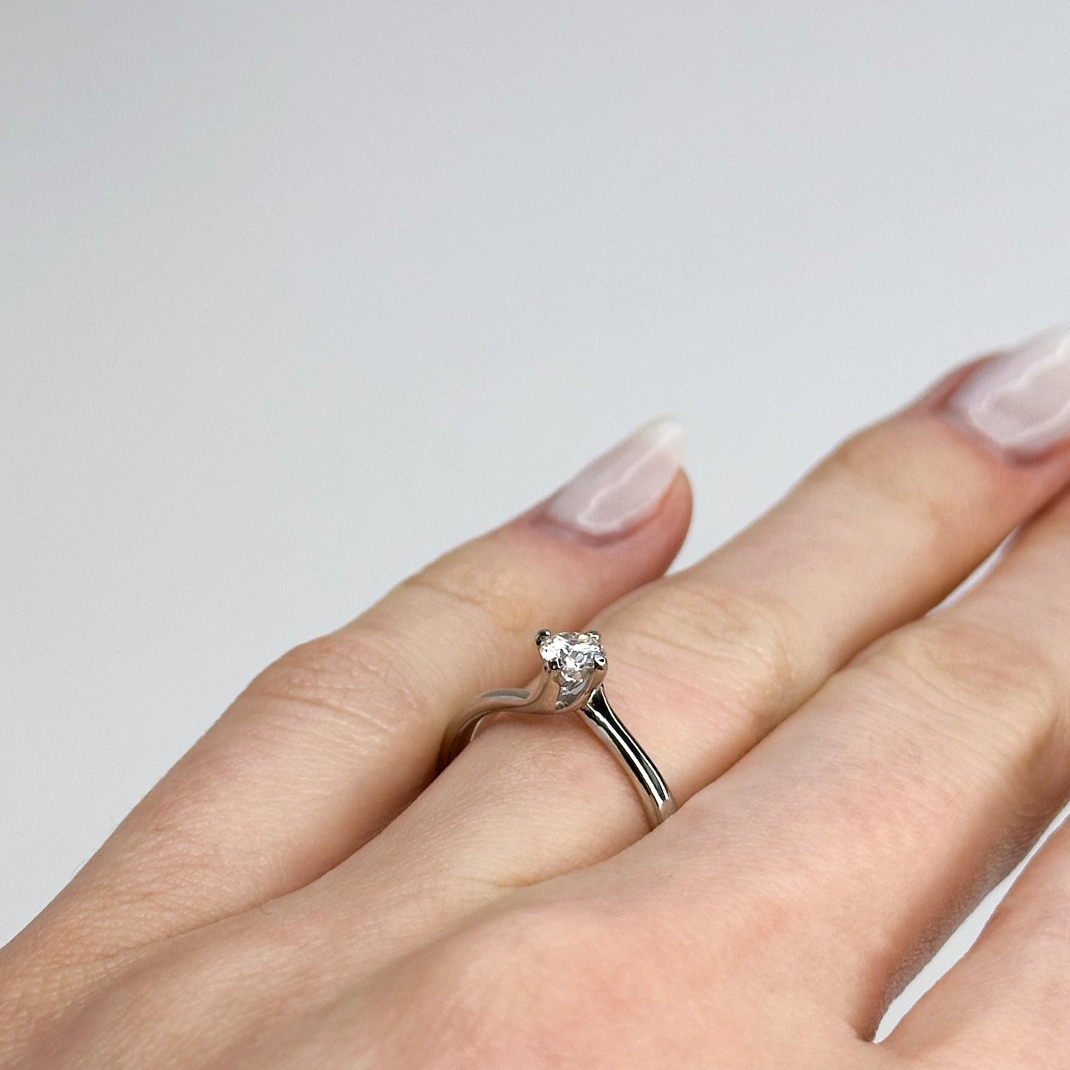 0.30ct GIA Diamond Engagement Ring in Platinum