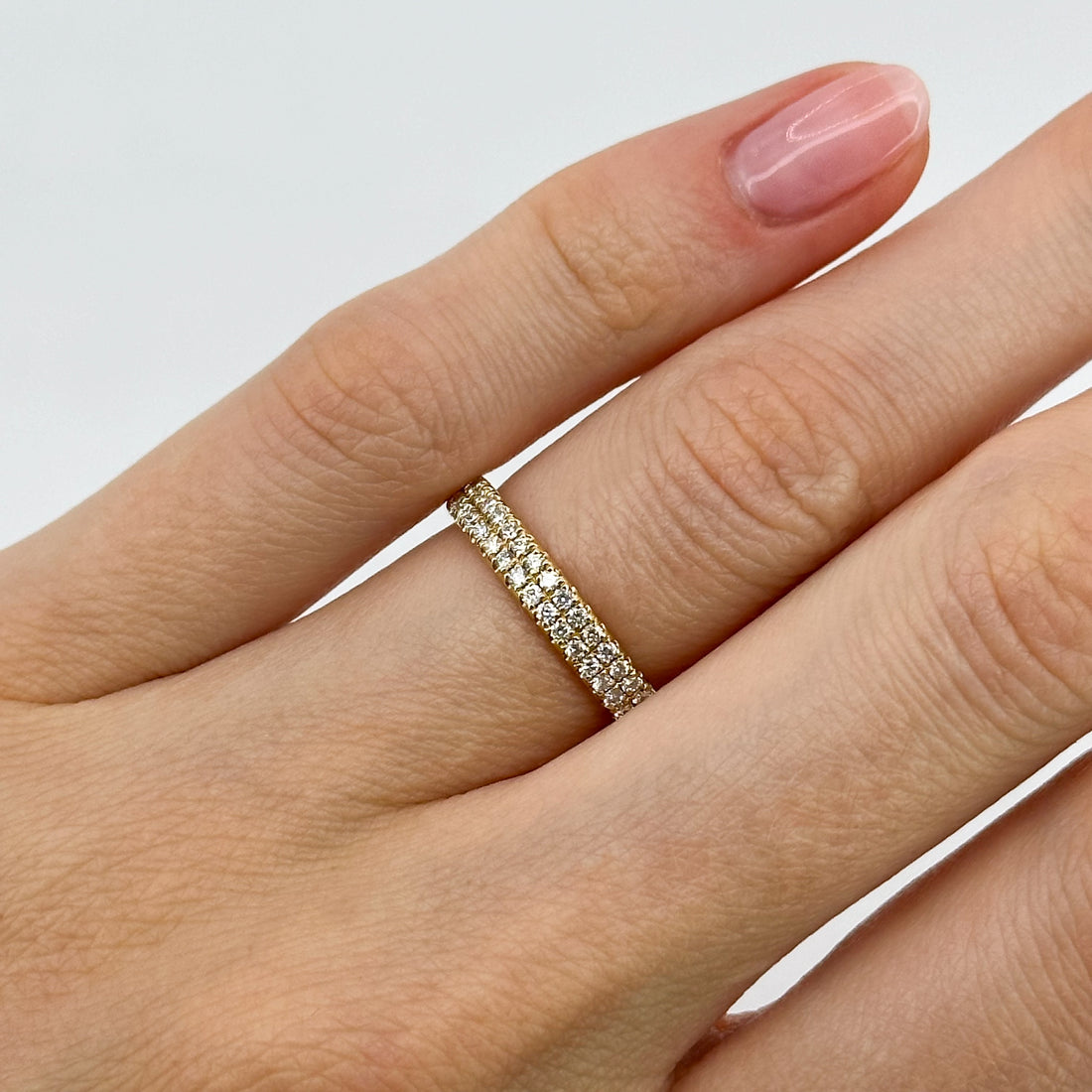 Half Turn Eternity Ring