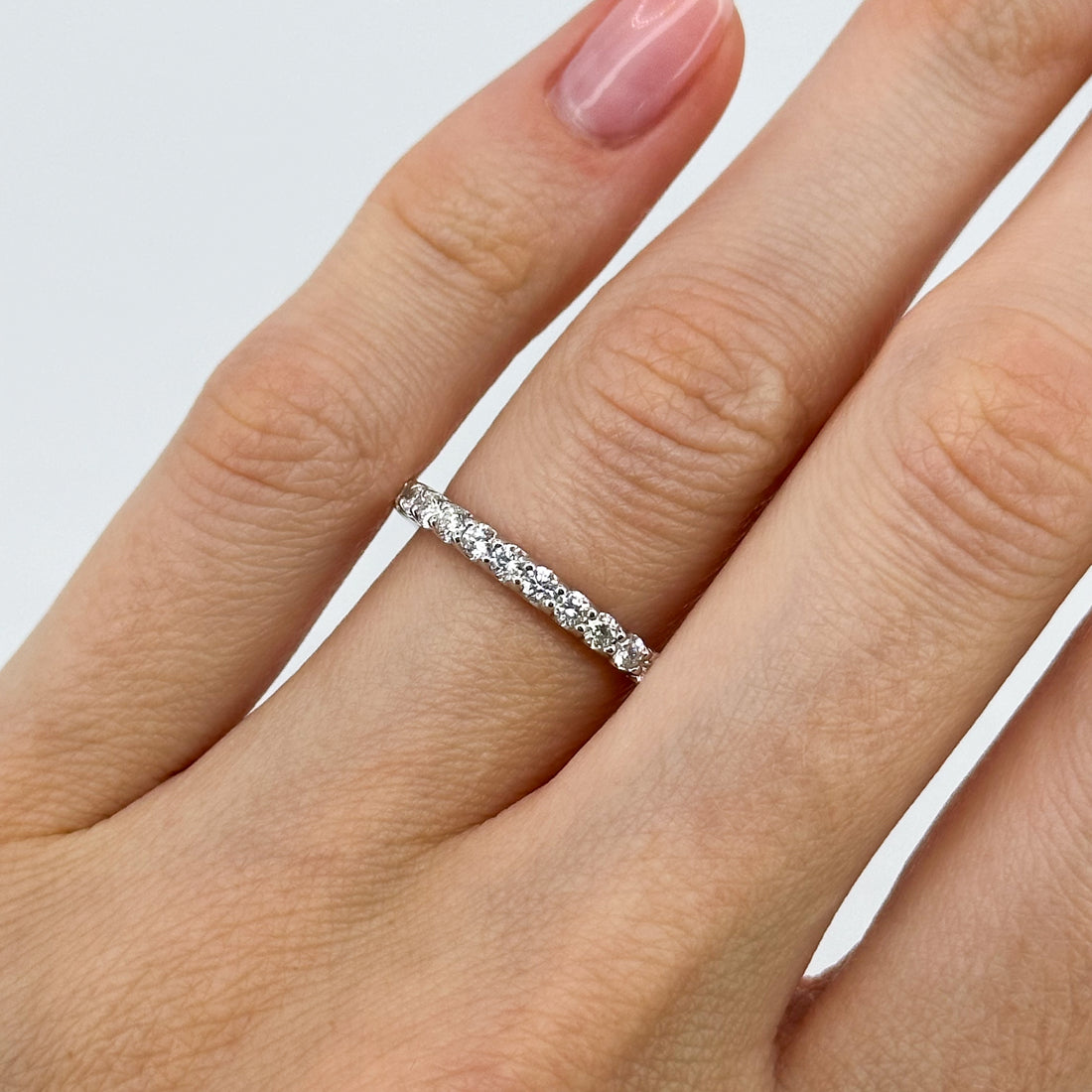 Diamond Eternity Ring in Platinum