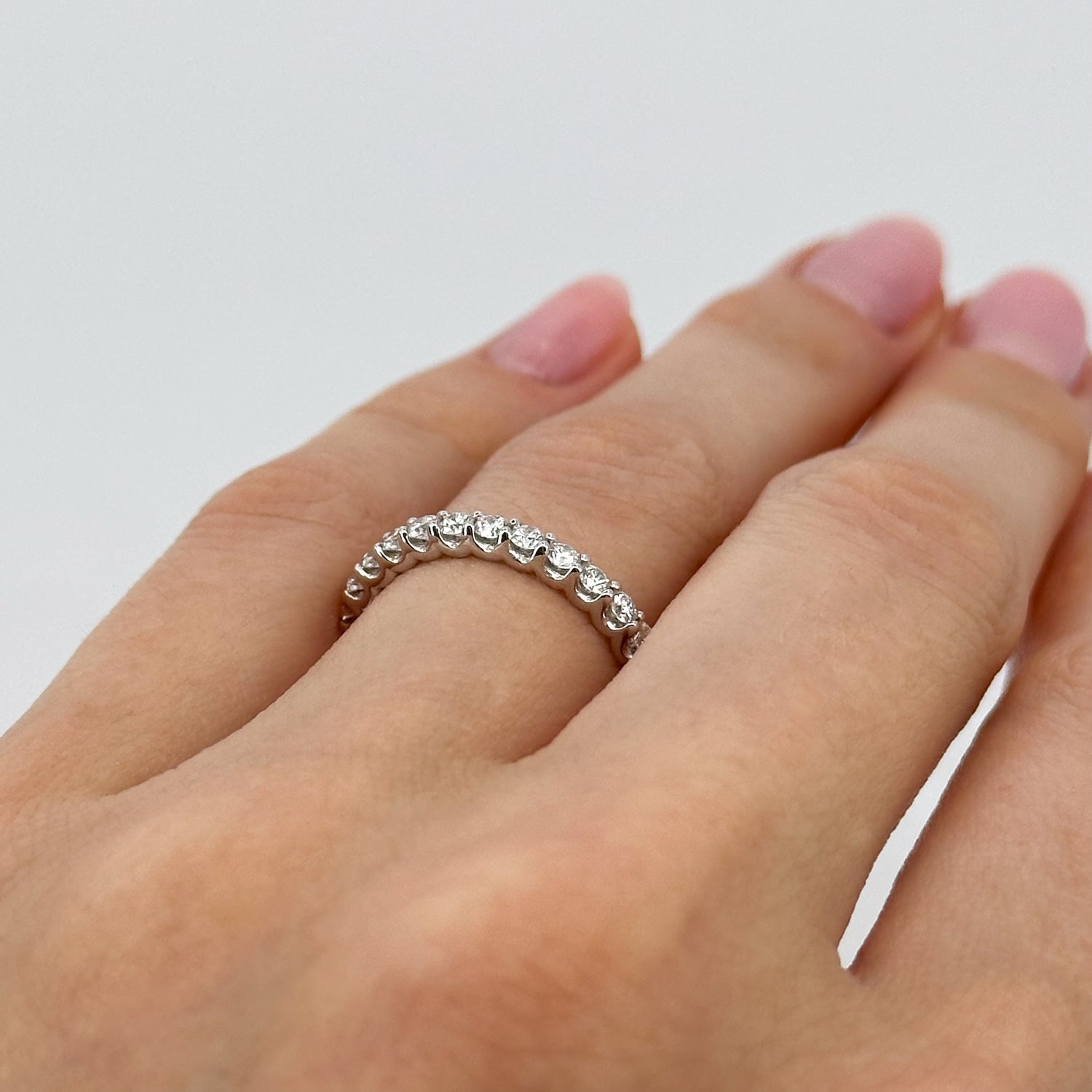 Diamond Eternity Ring in Platinum