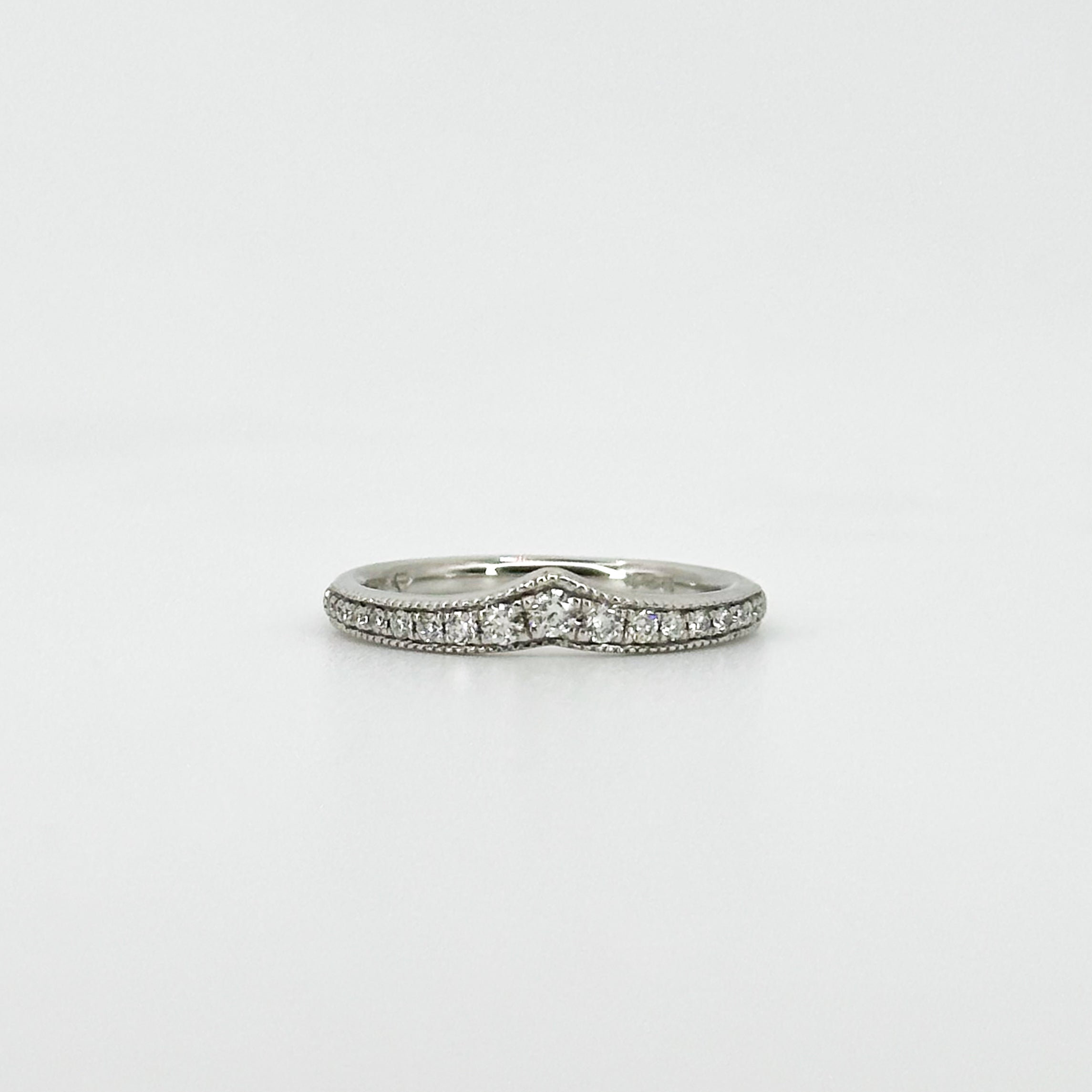 Platinum Eternity Ring with Diamonds