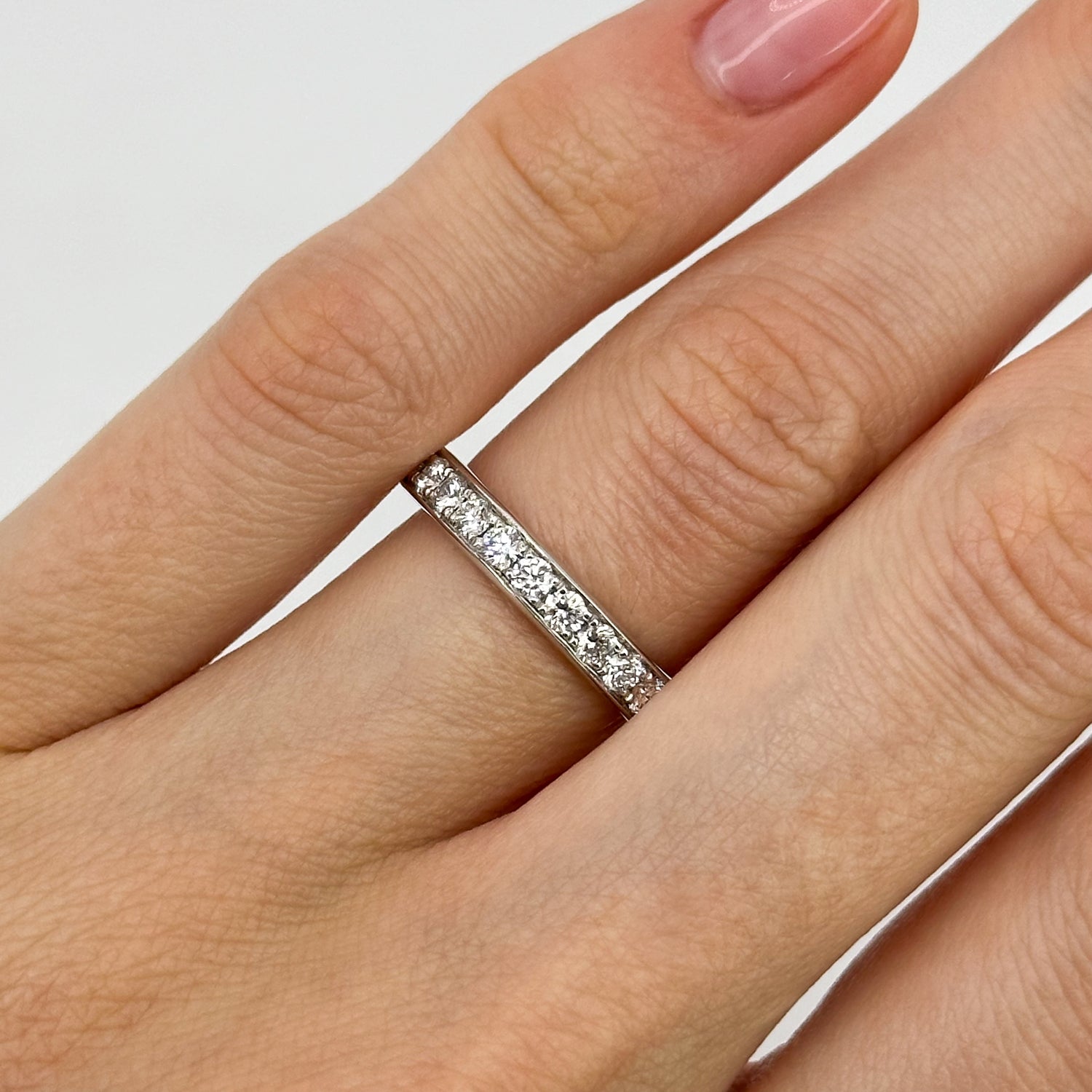 Diamond Eternity Ring in Platinum