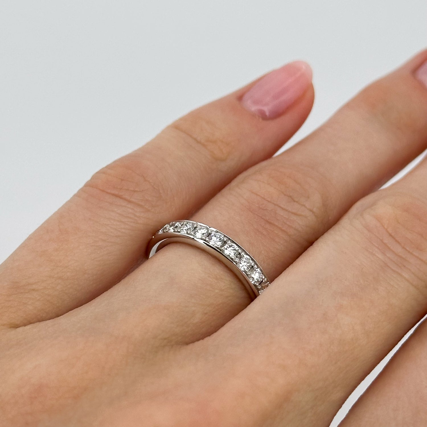 Diamond Eternity Ring in Platinum