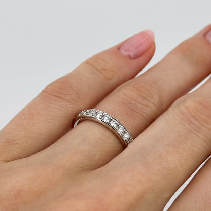 Diamond Eternity Ring in Platinum