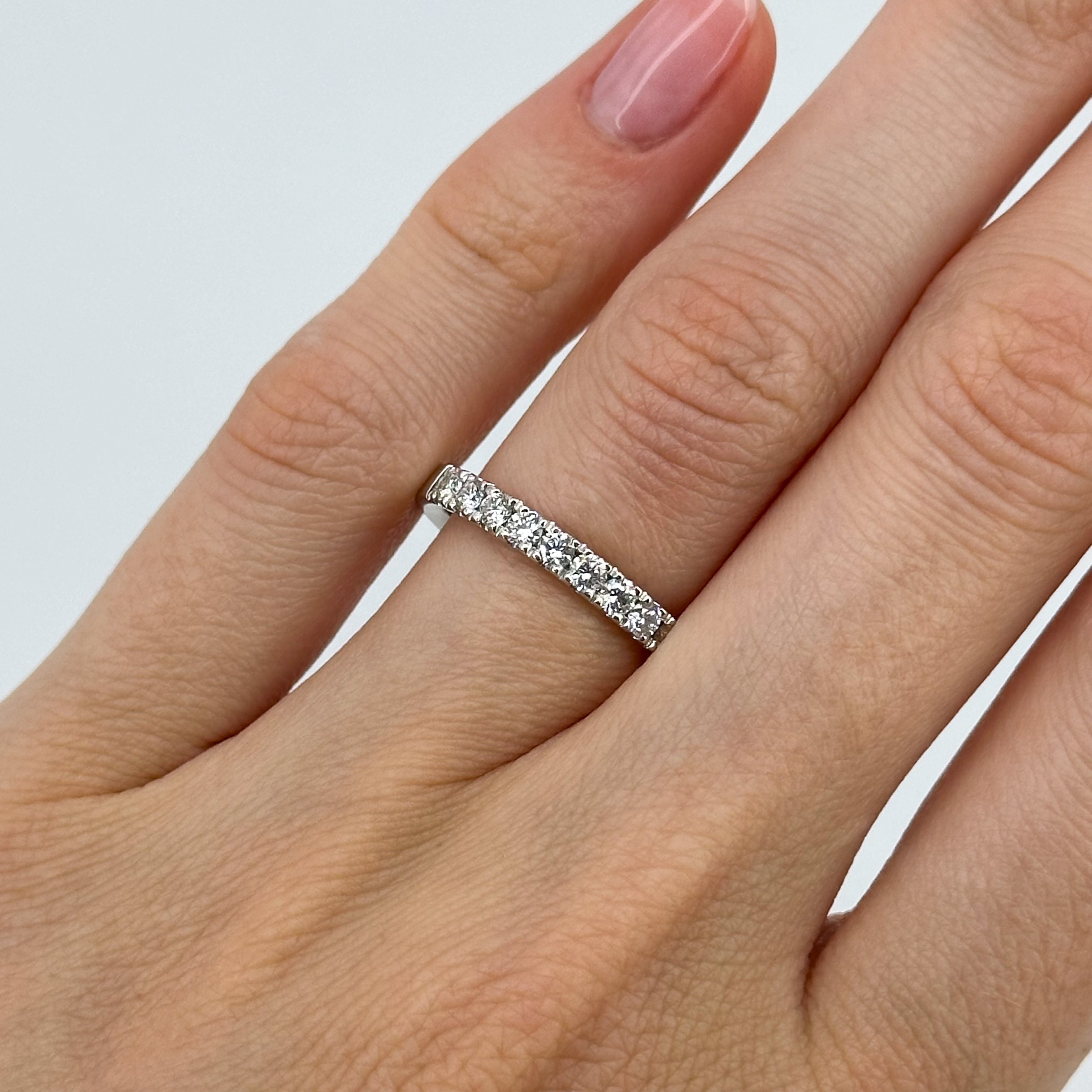 Diamond Eternity Ring in Platinum