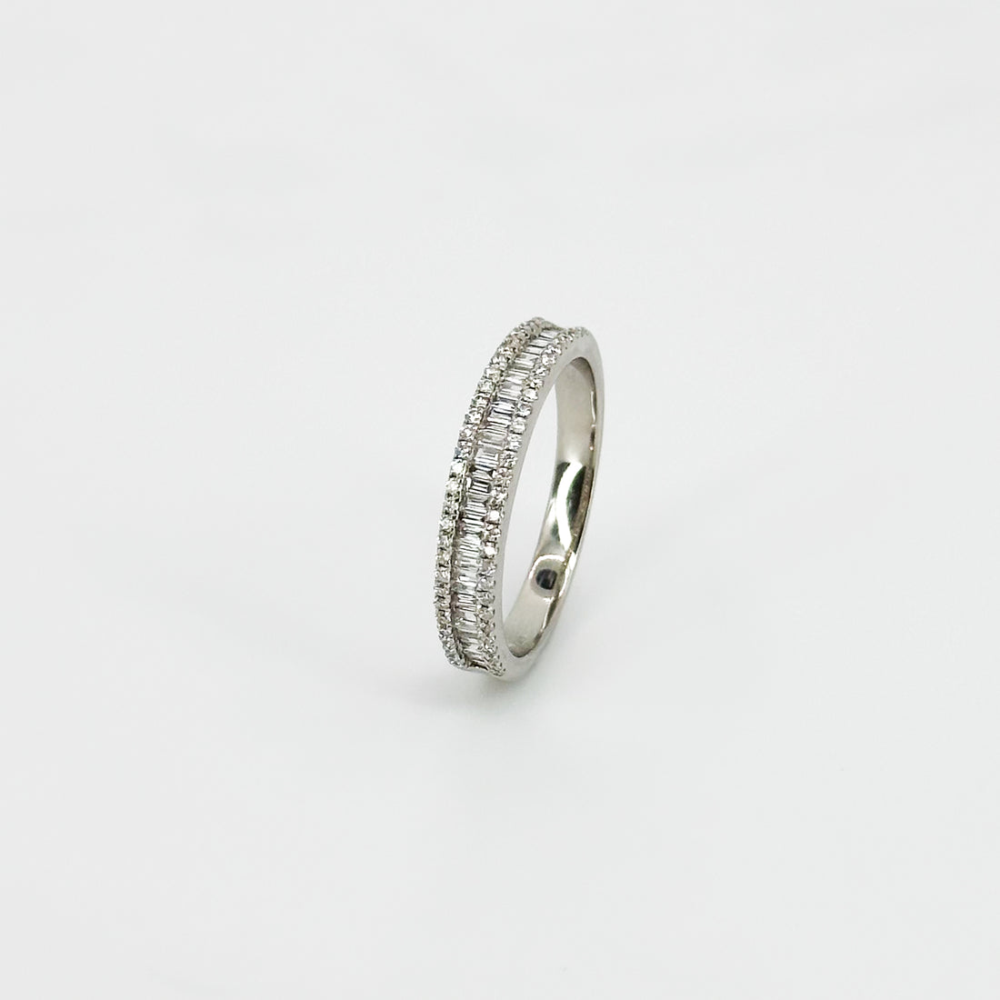 Diamond Eternity Ring in White Gold