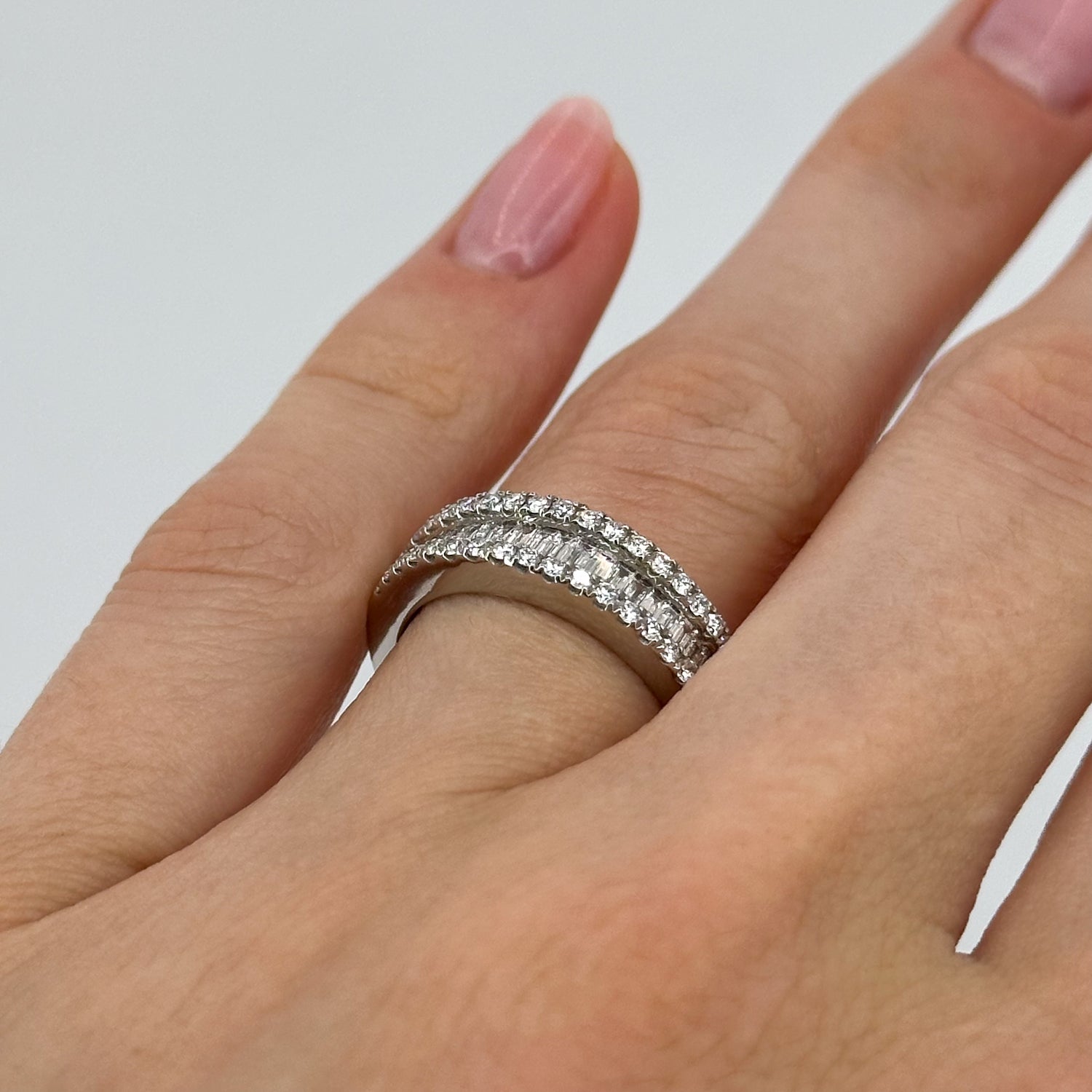 Diamond Eternity Ring in Platinum