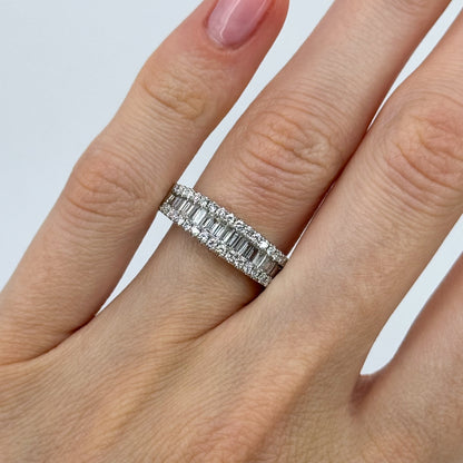 Diamond Eternity Ring in Platinum