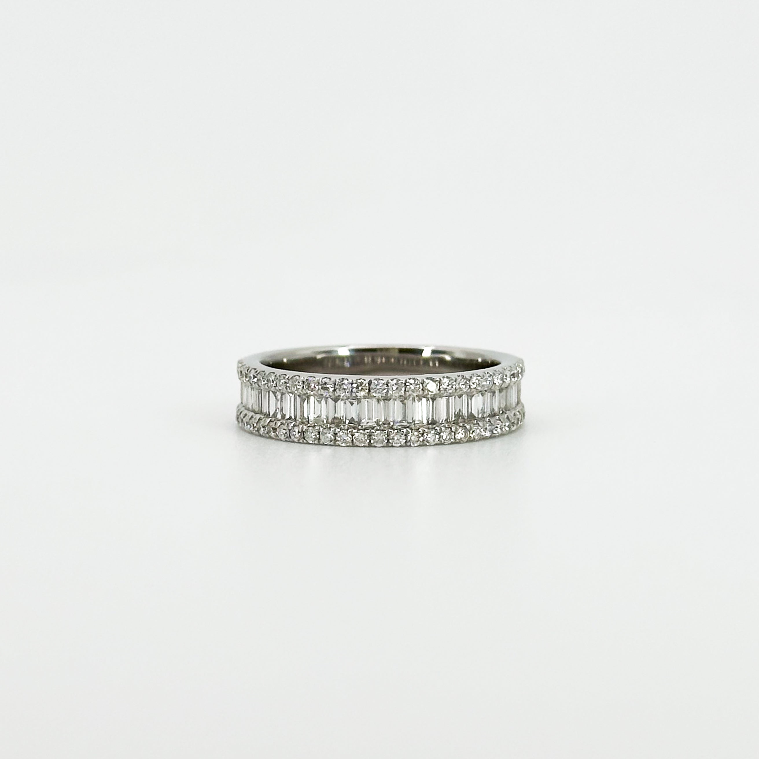 Diamond Eternity Ring in White Gold