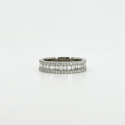 Diamond Eternity Ring in White Gold