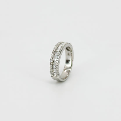 Diamond Eternity Ring in White Gold