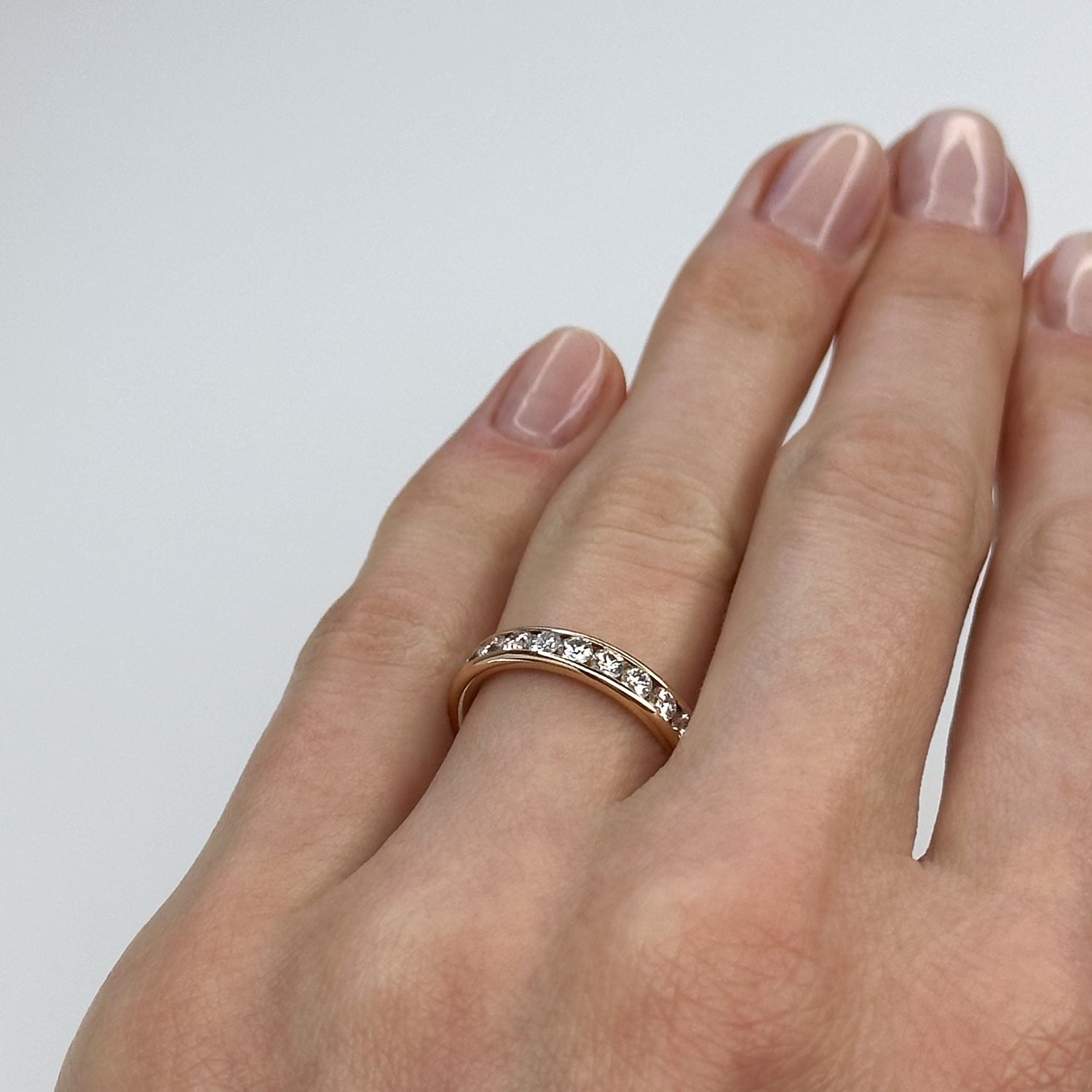 0.79ct Diamond Eternity Ring