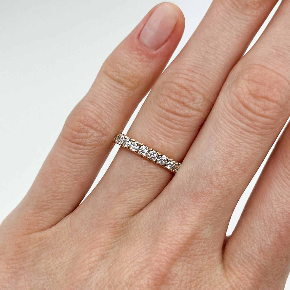 0.76ct Diamond Eternity Ring