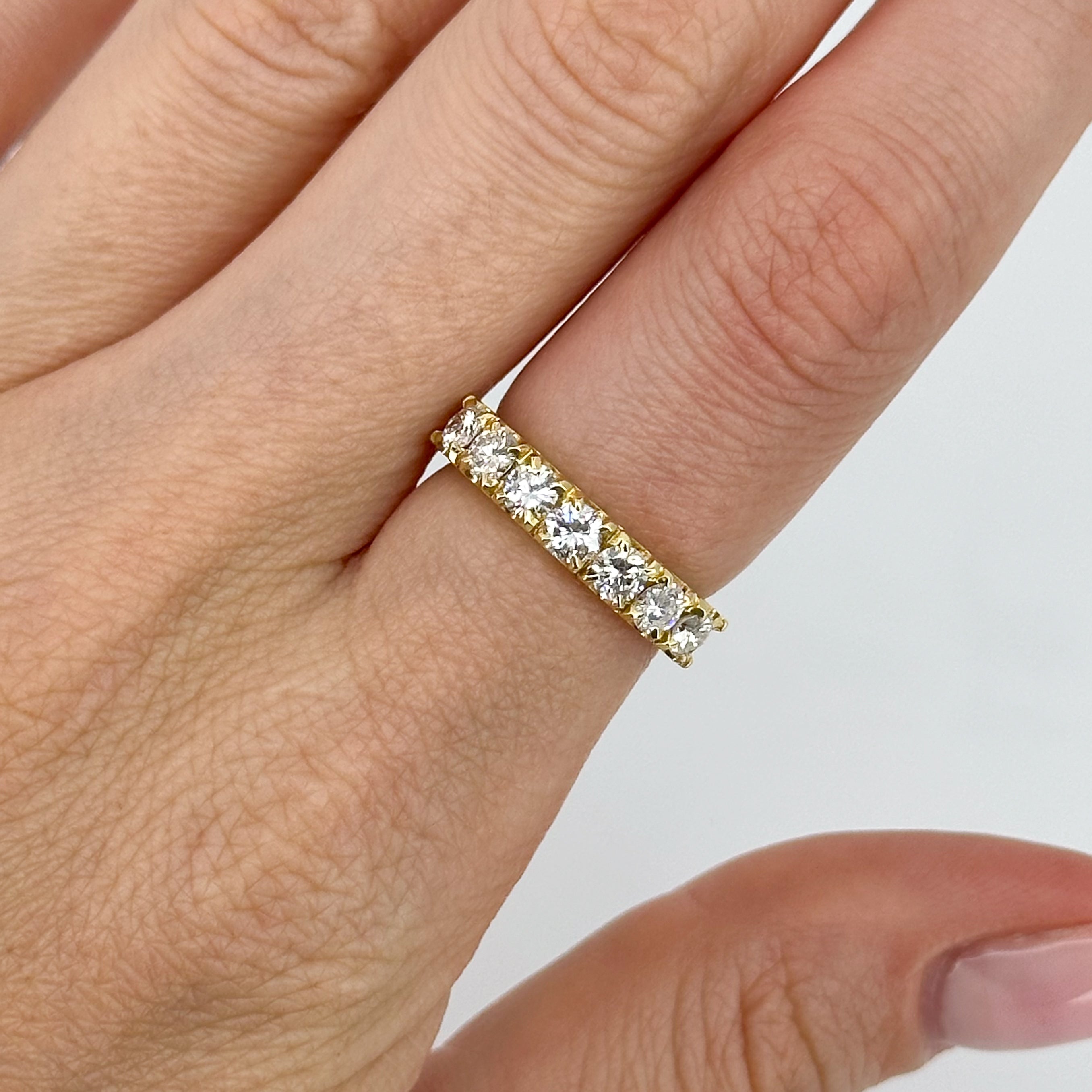 7 Diamond Eternity Band