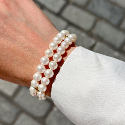 Pearl Bracelet with 18ct Yellow Gold