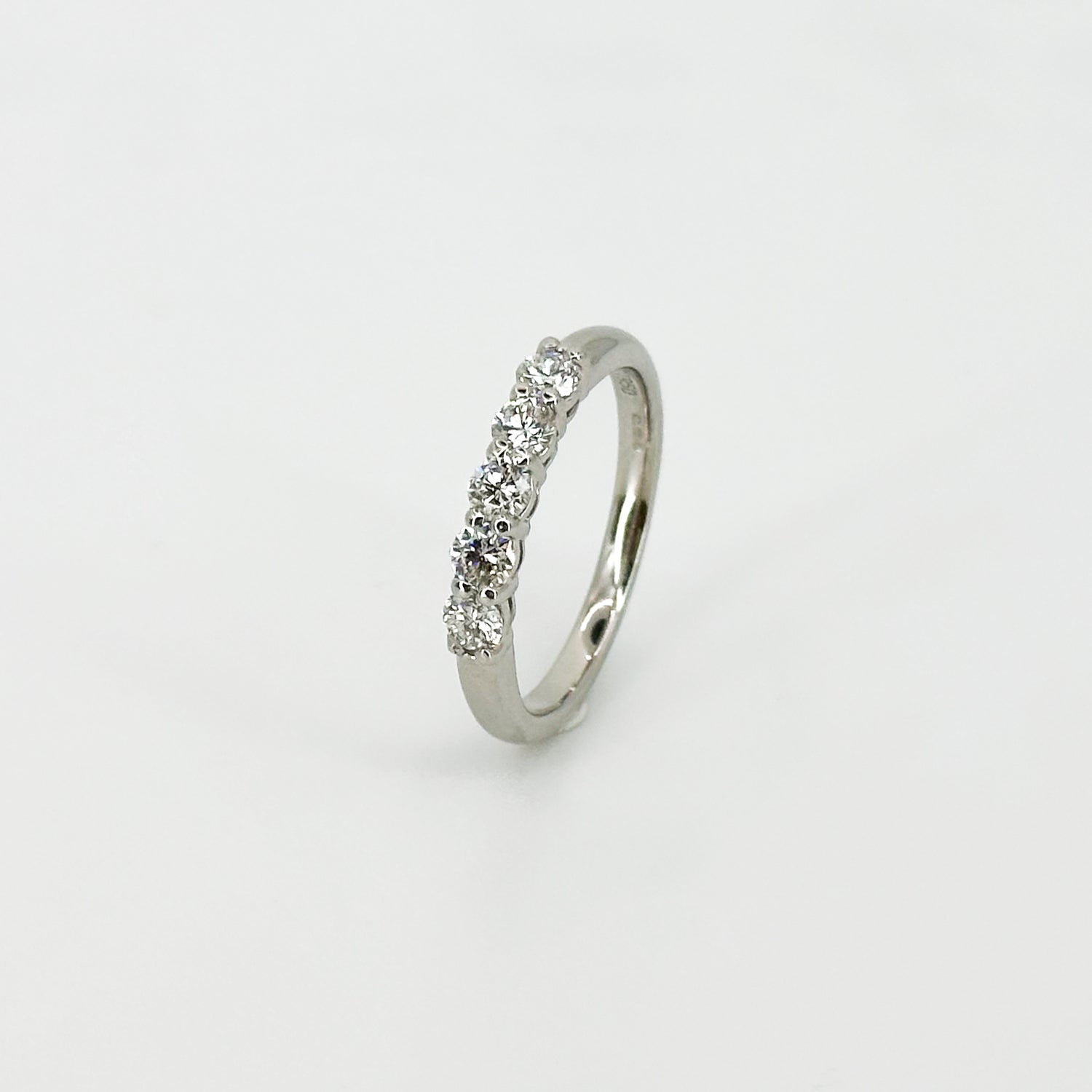 0.53ct Diamond Eternity Ring with 5 Stones