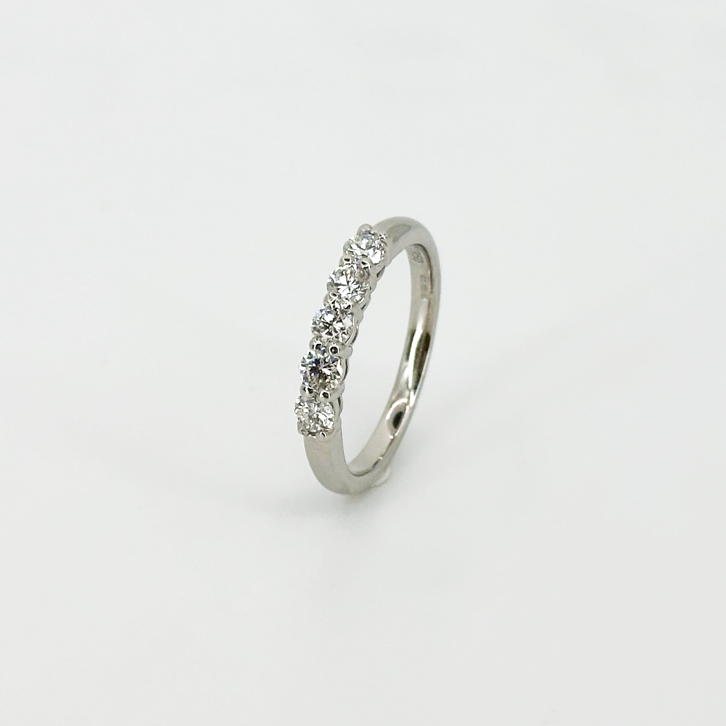 0.53ct Diamond Eternity Ring with 5 Stones