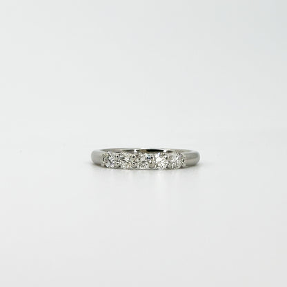 0.53ct Diamond Eternity Ring with 5 Stones