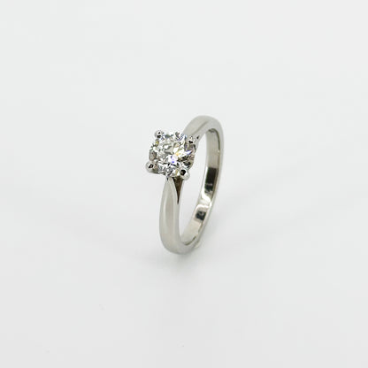 1.00ct Solitaire Diamond Ring in Platinum