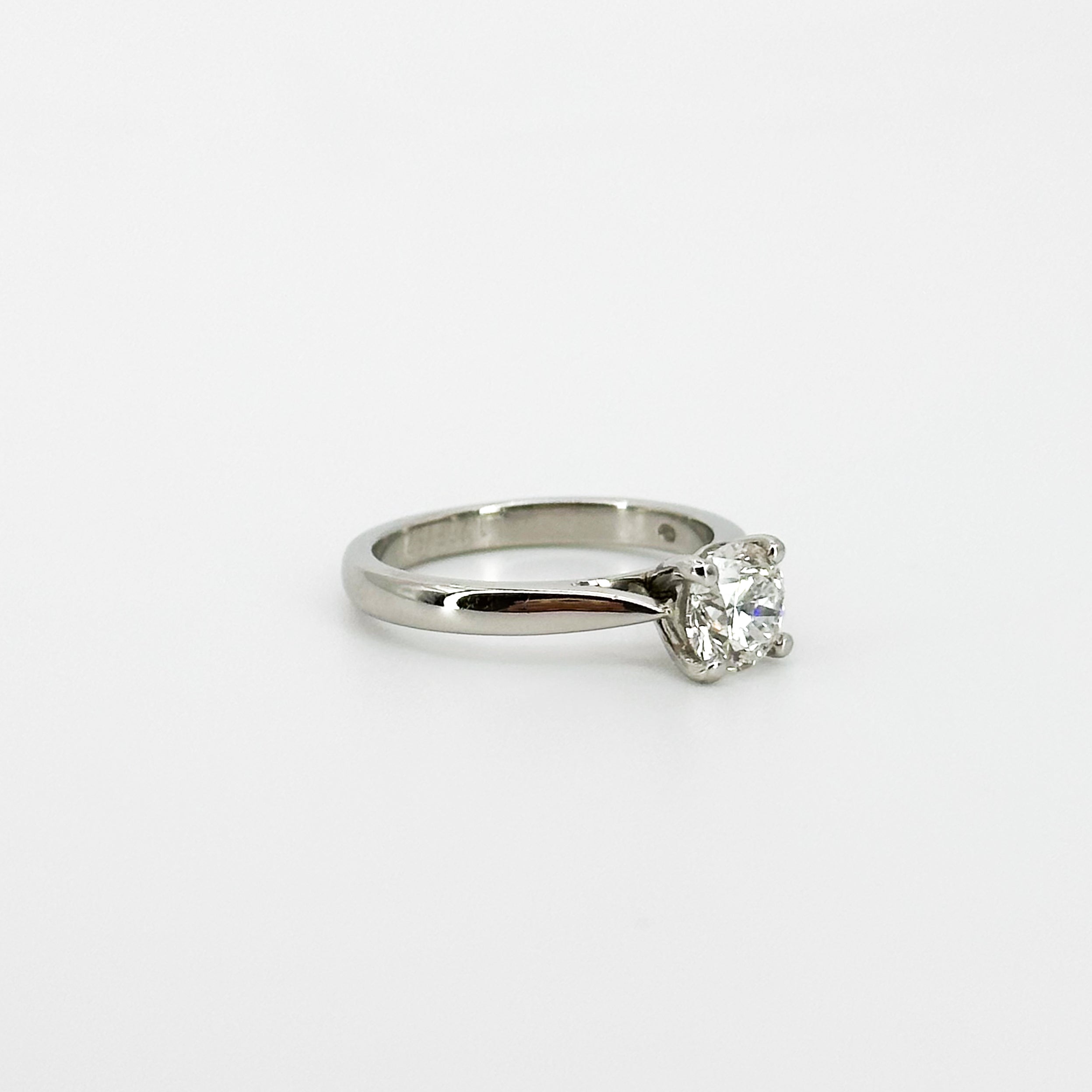 1.00ct Solitaire Diamond Ring in Platinum