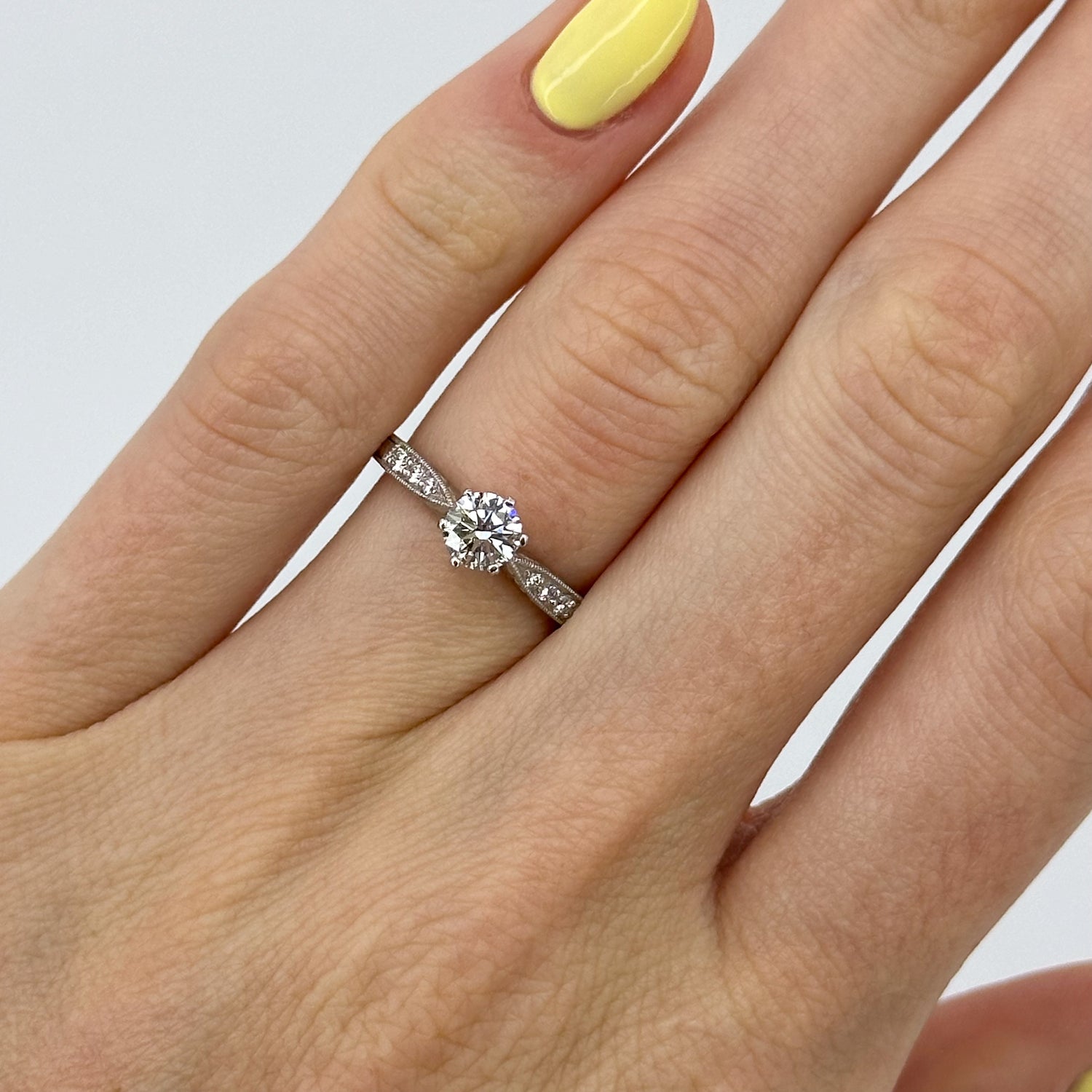 0.50ct G VS Diamond Engagement Ring