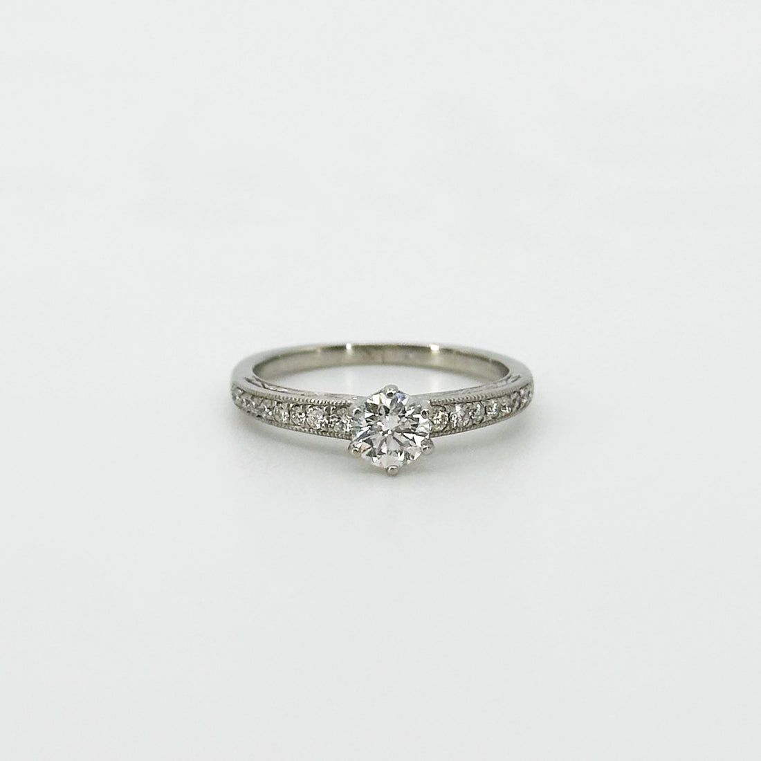 0.30ct GIA Diamond Engagement Ring in Platinum