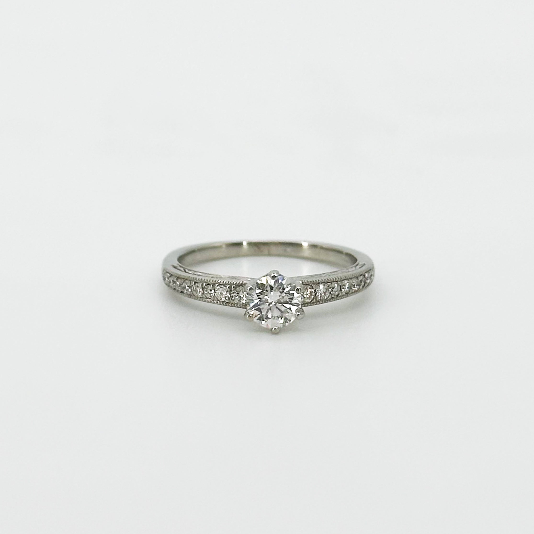 0.30ct GIA Diamond Engagement Ring in Platinum