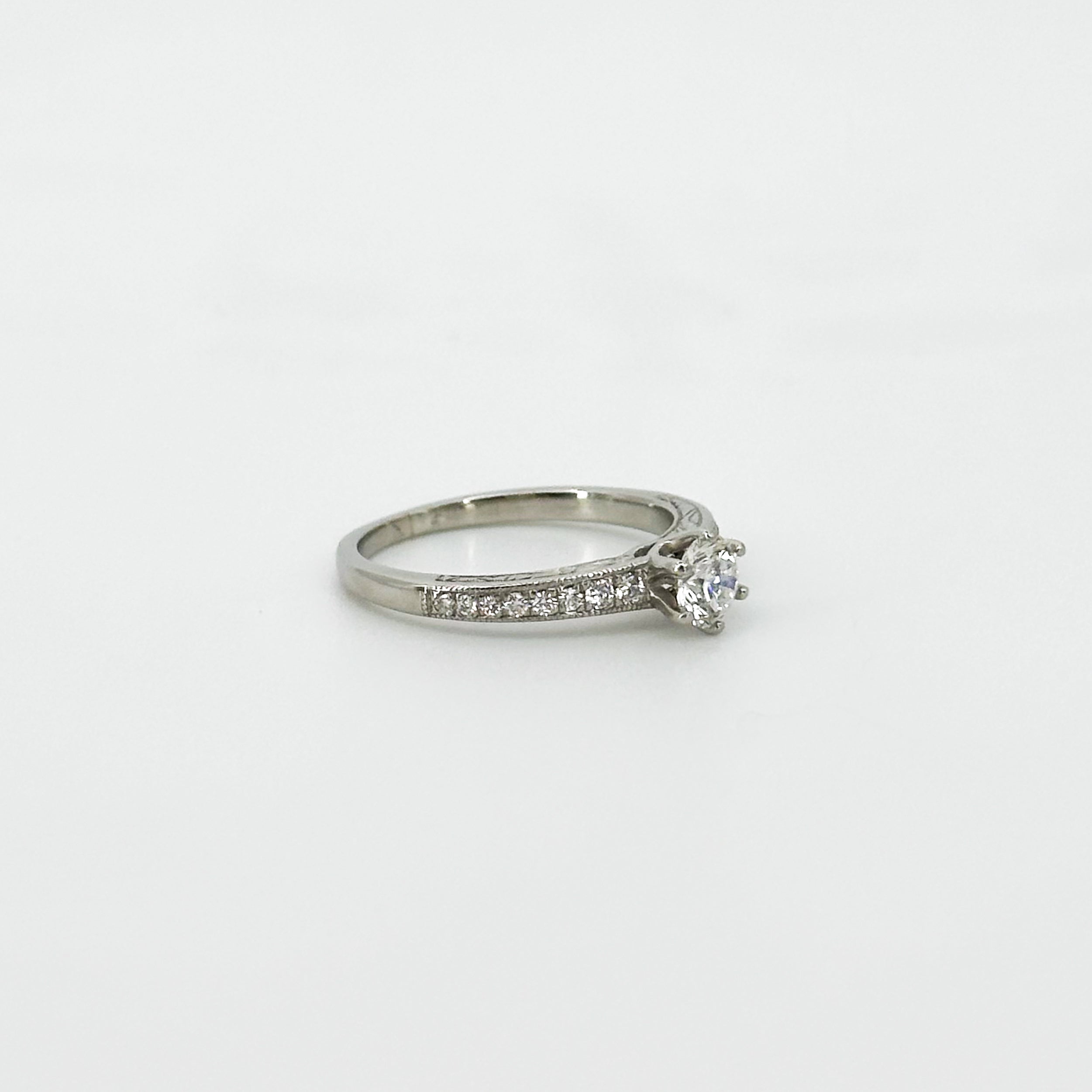 0.30ct GIA Diamond Engagement Ring in Platinum