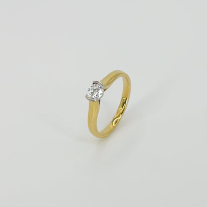 0.30ct D Colour Diamond Engagement Ring