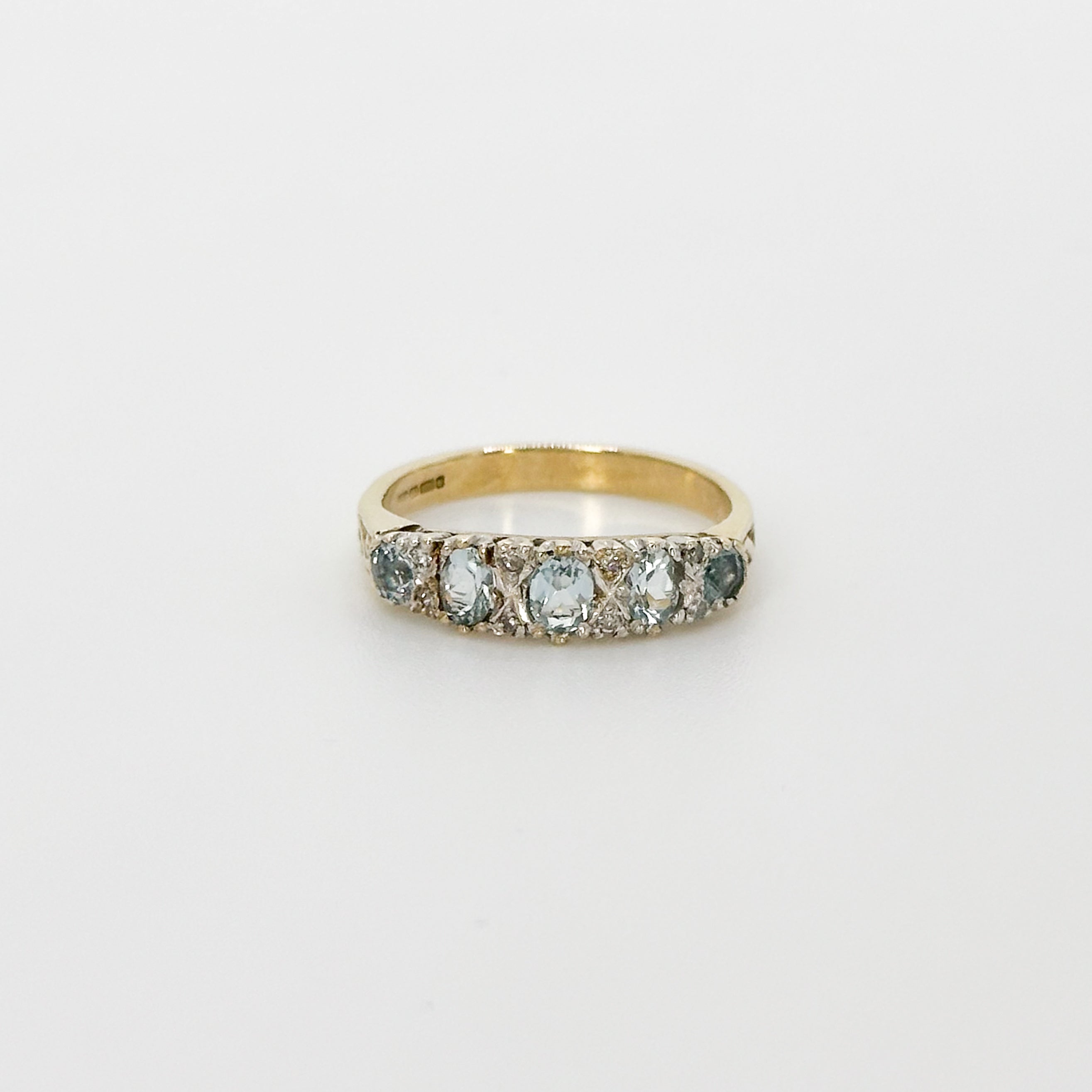 Blue Topaz Vintage Ring