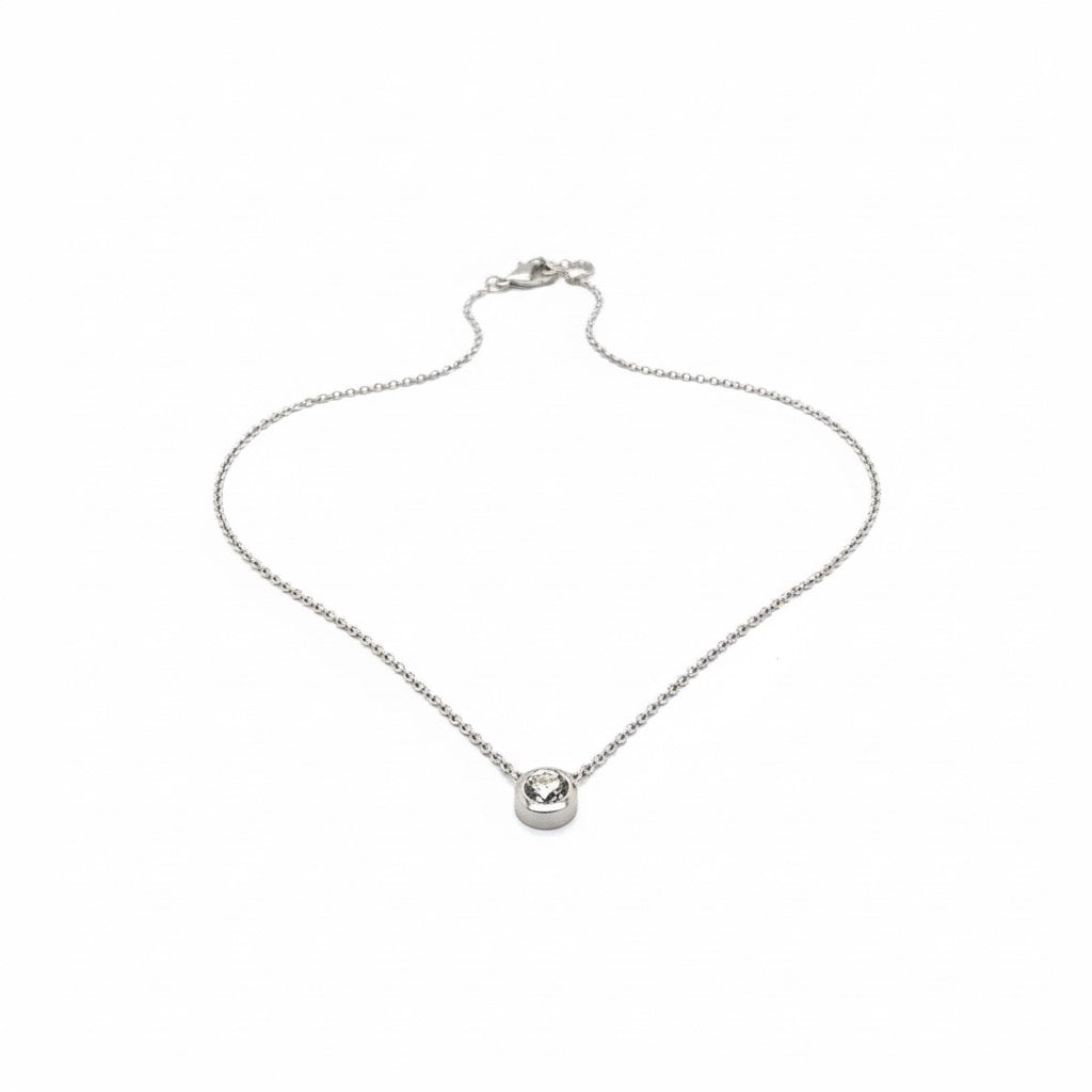 0.61 ct Solitaire Diamond Pendant