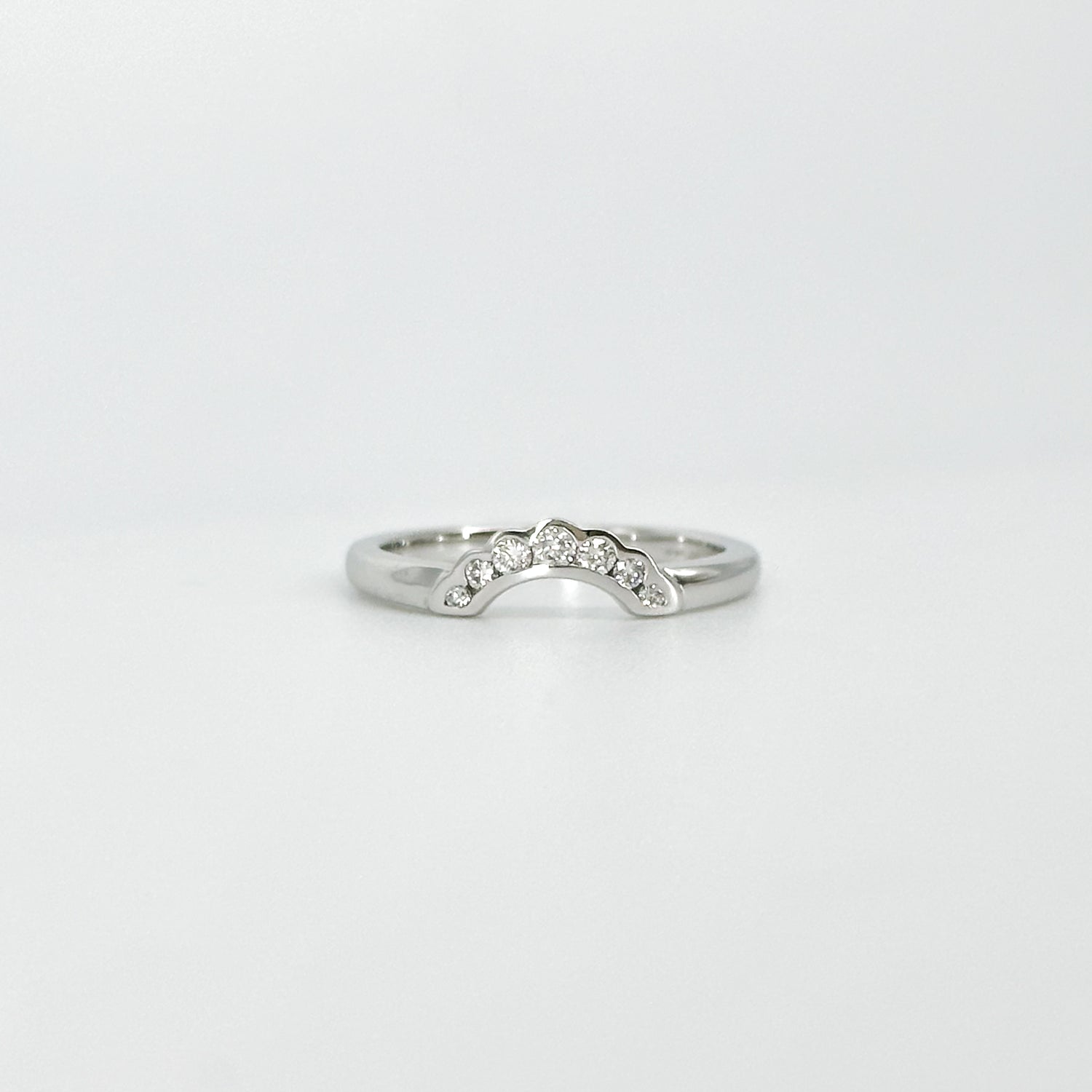 Shaped Diamond Eternity Ring