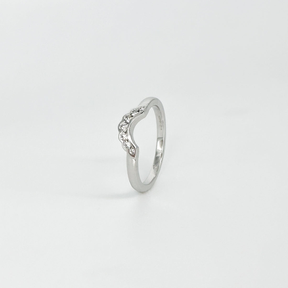 Shaped Diamond Eternity Ring