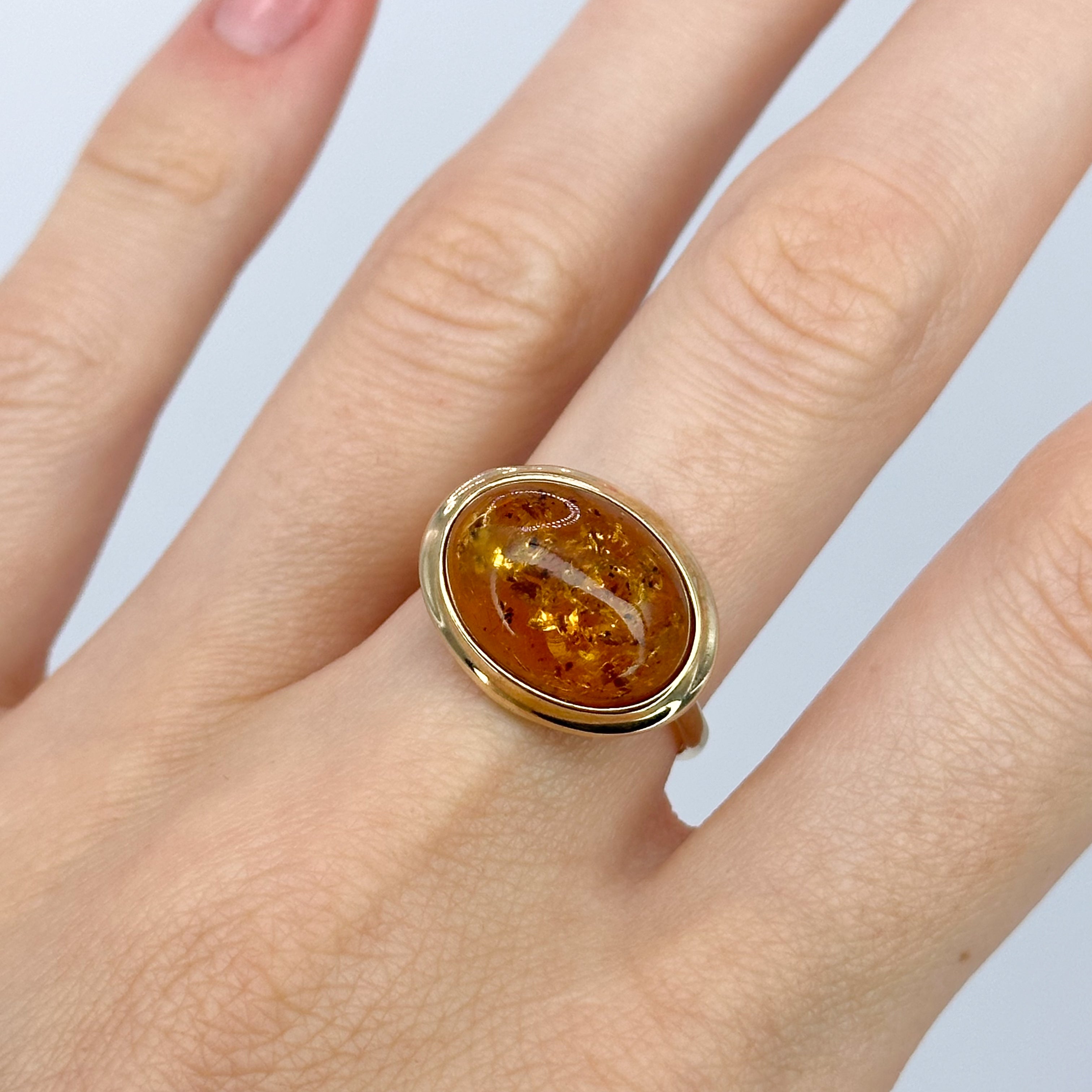 Vintage Amber Ring