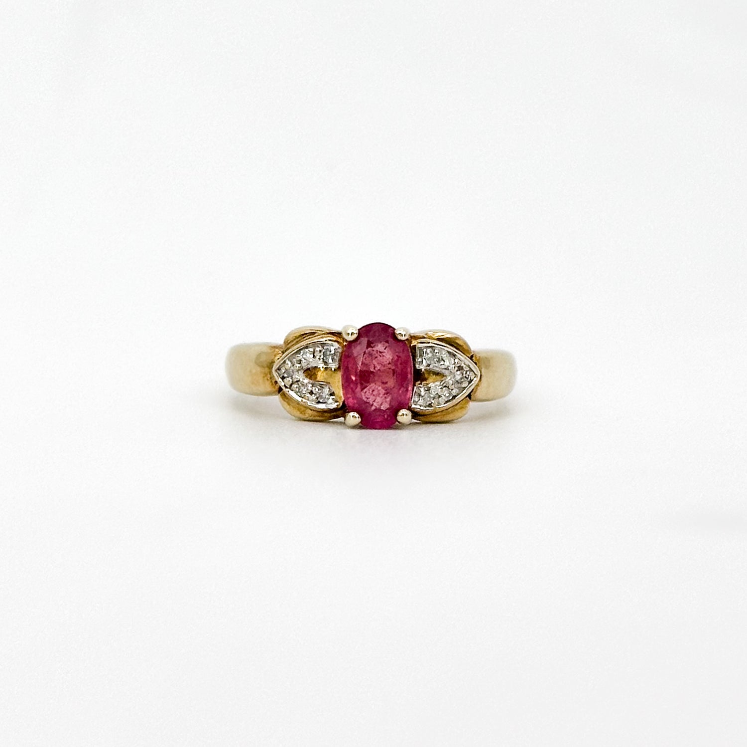 Oval Ruby Dress Ring