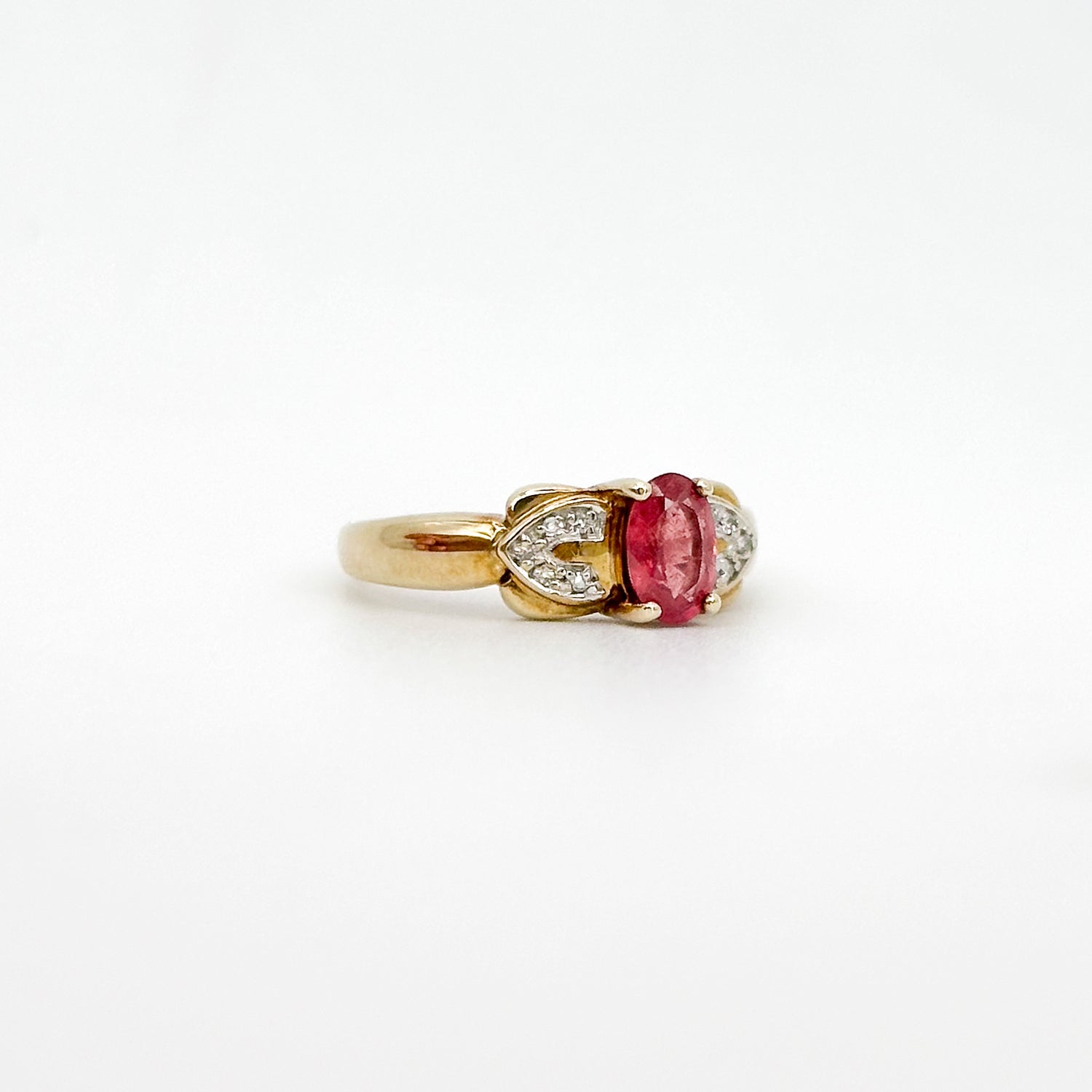 Oval Ruby Dress Ring