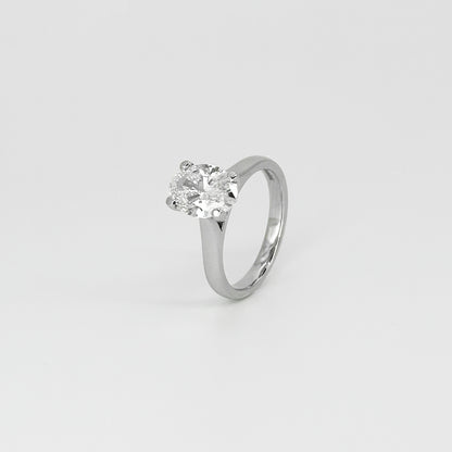 2.02ct Lab-Grown Oval Shape Diamond Ring