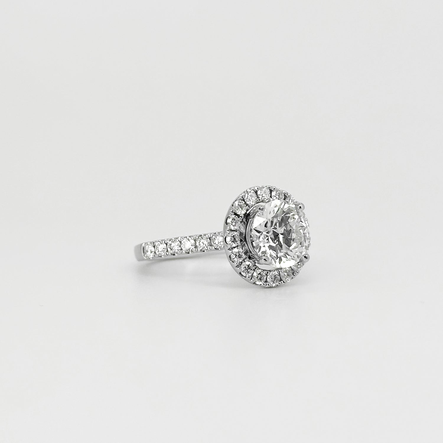 2.45ct Lab-Grown Round Diamond Ring