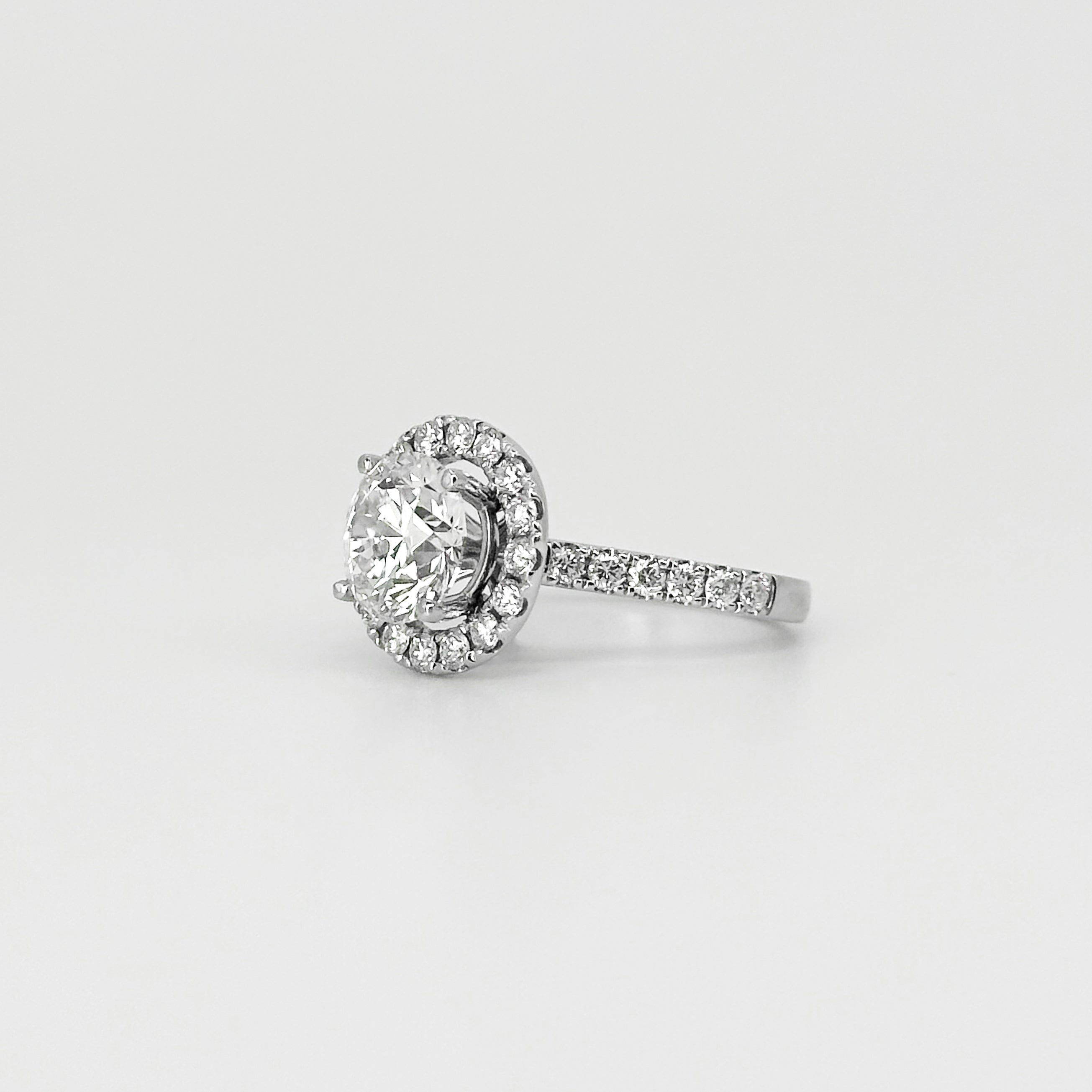 2.45ct Lab-Grown Round Diamond Ring