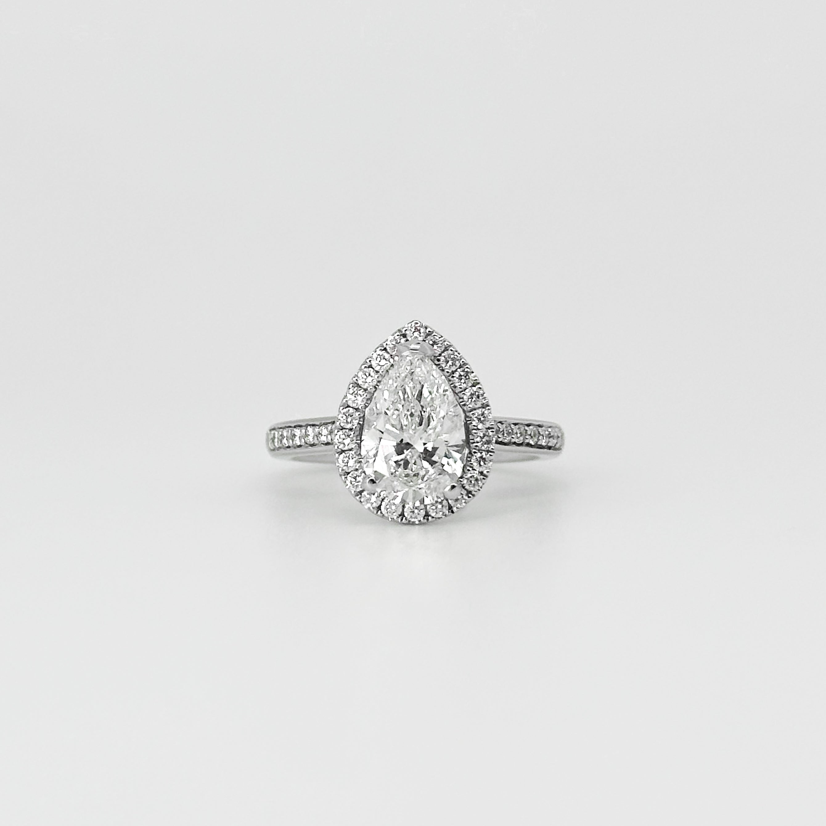 1.50ct Lab-Grown Pear Shape Diamond Ring