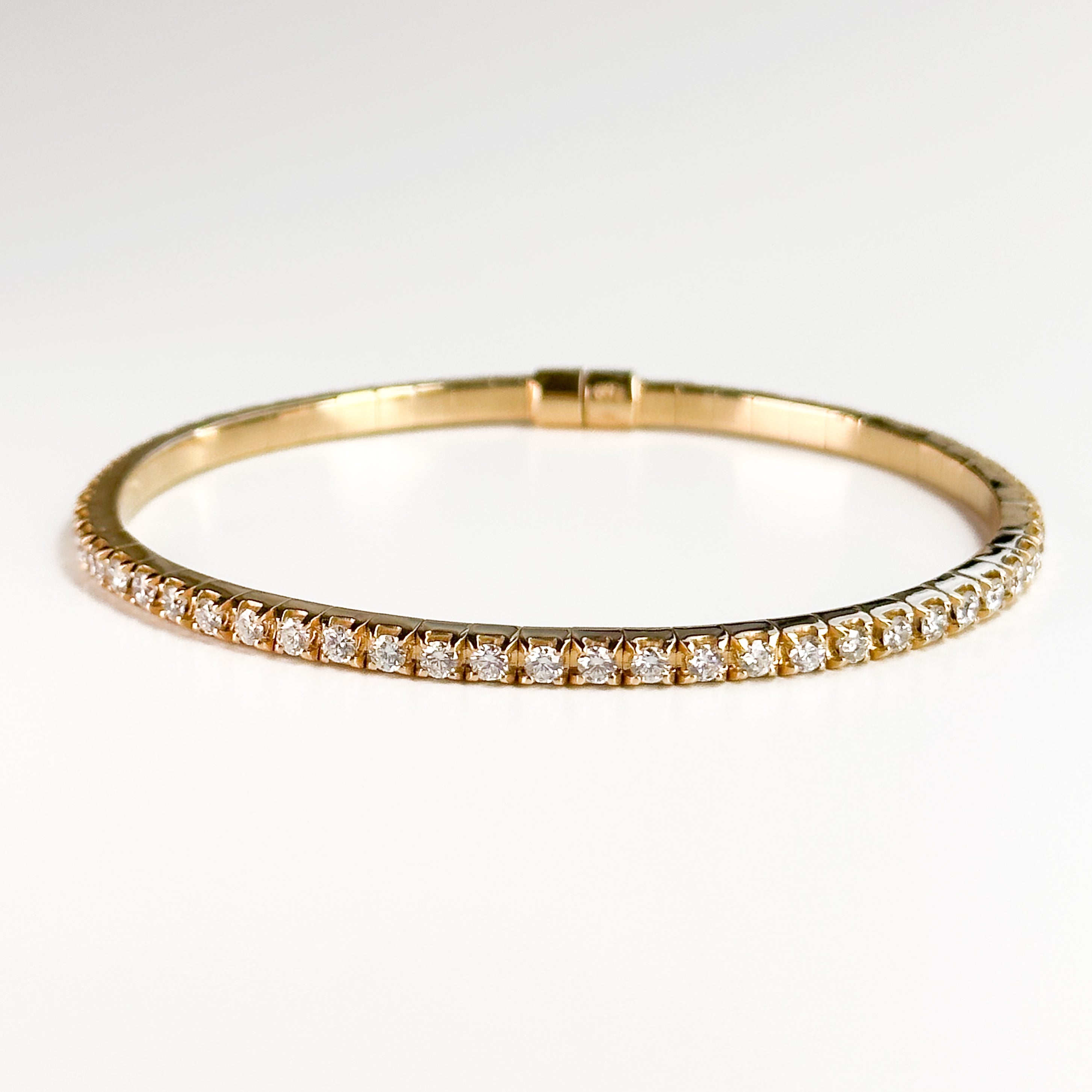 Gold Tennis Bracelet with 3.00ct of Diamonds