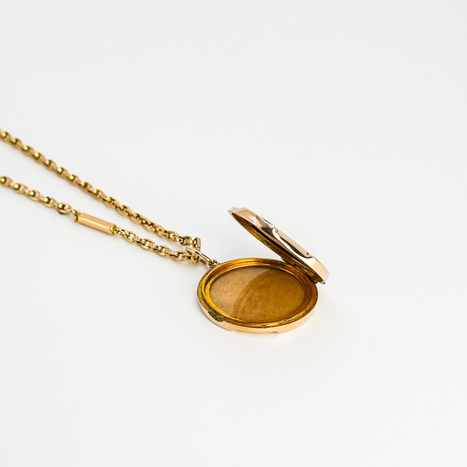 Vintage Gold Locket with &